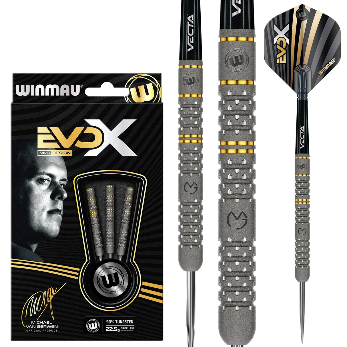 Winmau MVG EvoX 90% Tungsten