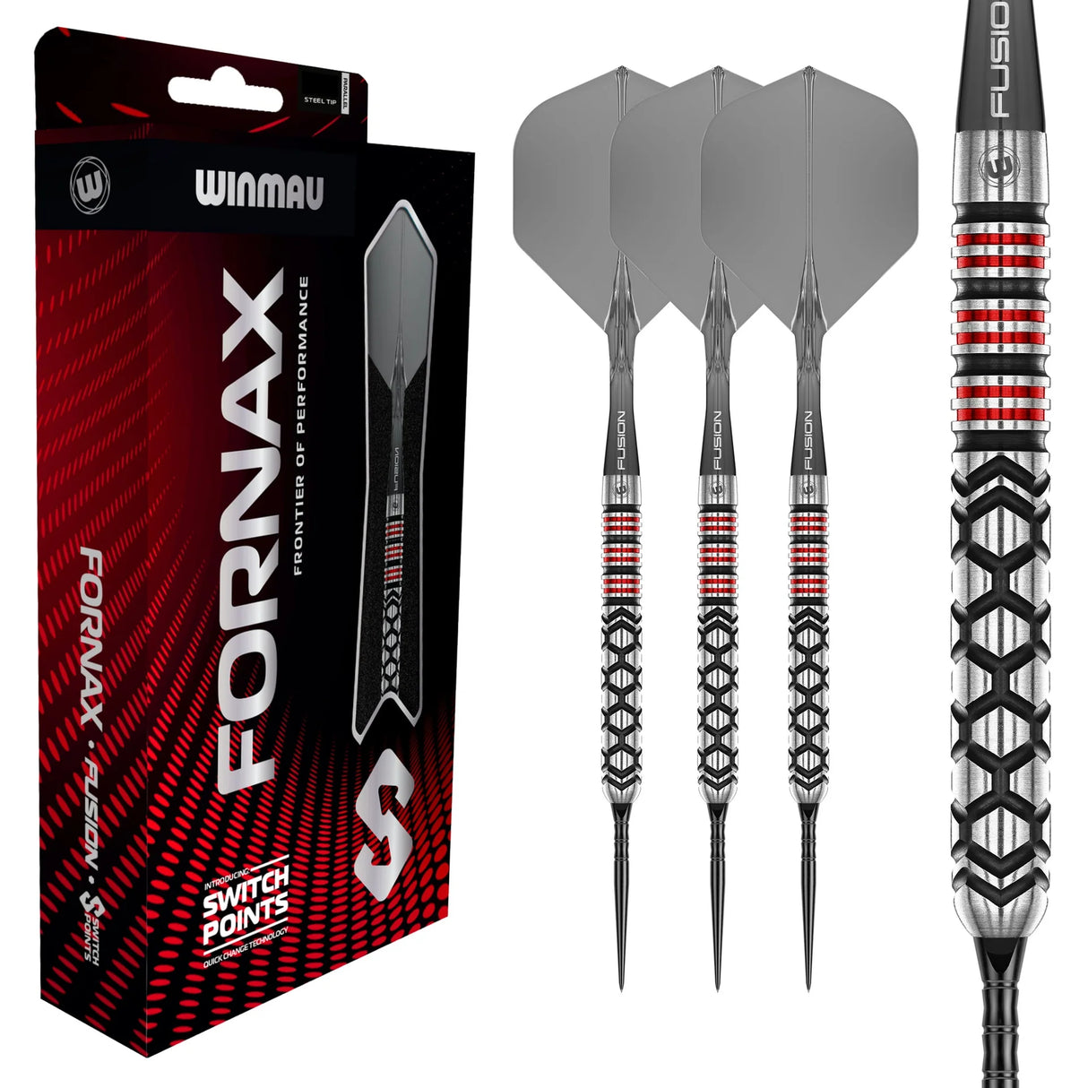 Winmau Fornax Switch Points - Parallel 90% Tungsten - Aussie Dart Supplies Online