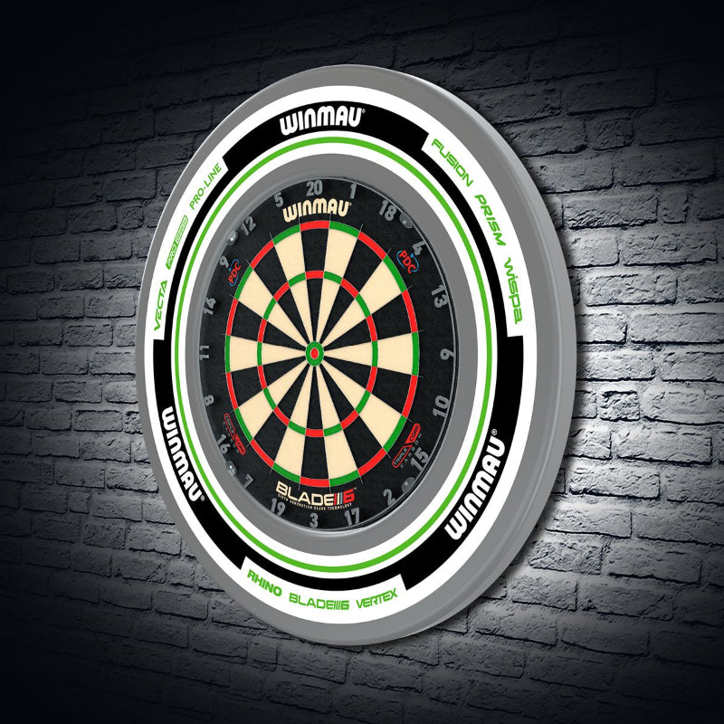 Winmau Advance White Green Surround