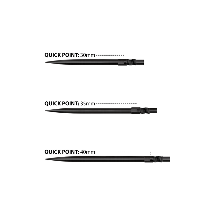 Harrows Quick Points - Black