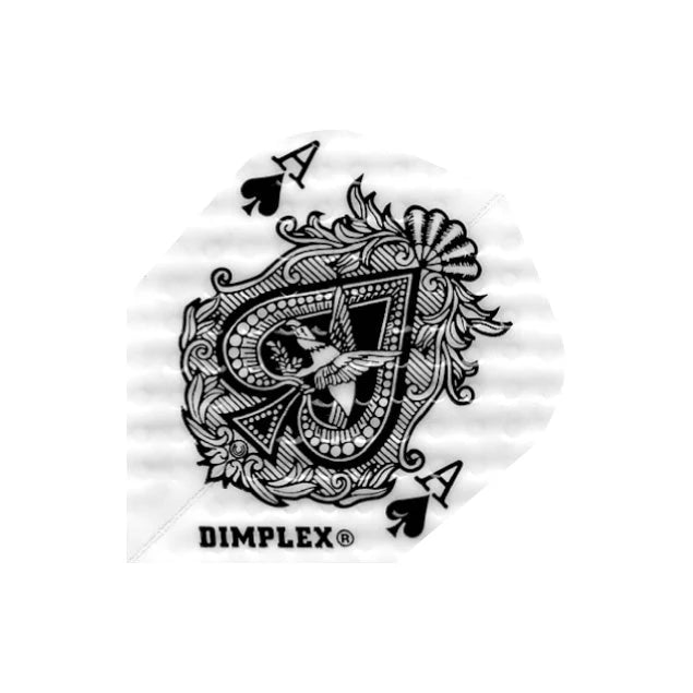 Dimplex Std No6 Flights - Ace of Spades - Aussie Dart Supplies Online