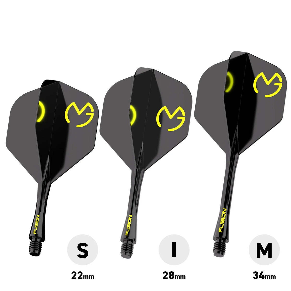Winmau MVG Fusion #2 Integrated Flight & Shaft - Aussie Dart Supplies Online