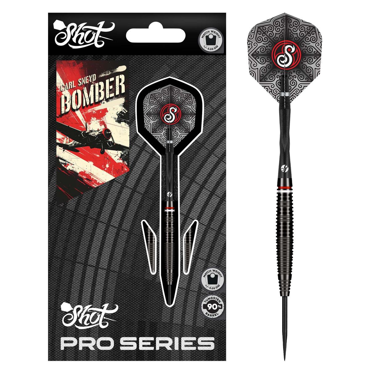 Shot Pro Series Carl Sneyd 90% Tungsten Barrels-23gm