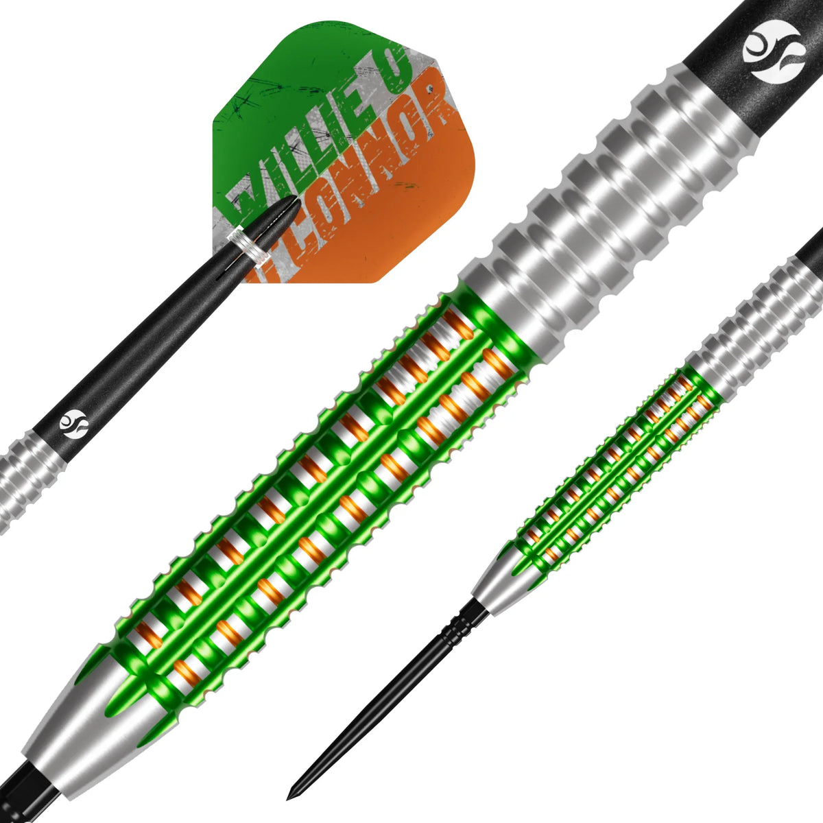 Pro Series Willie O'Connor Turbo Point - 90% Steel Tip Darts - Aussie Dart Supplies Online
