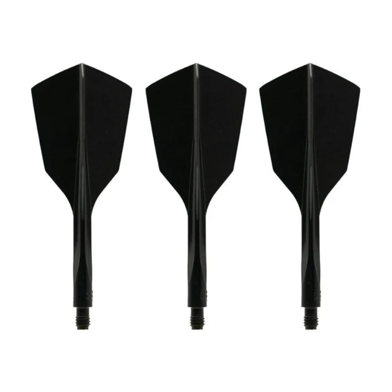 Condor AXE 120 Narrow Moulded Flights Black