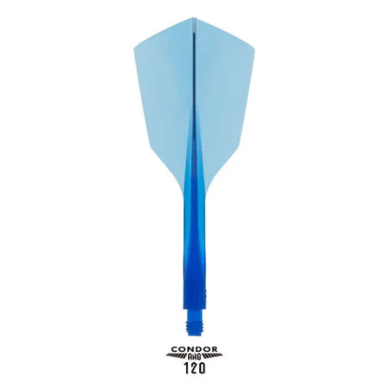 Condor AXE 120 Narrow Moulded Flights Blue