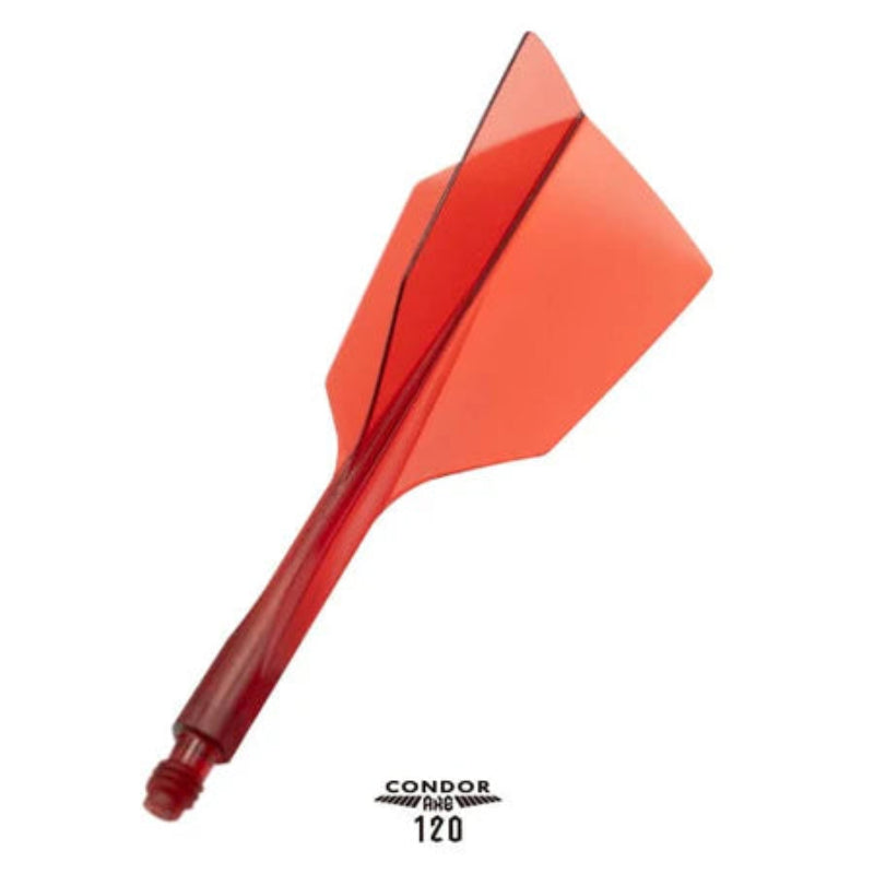 Condor AXE 120 Narrow Moulded Flights Red