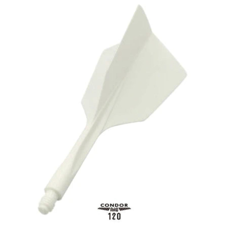 Condor AXE 120 Narrow Moulded Flights White