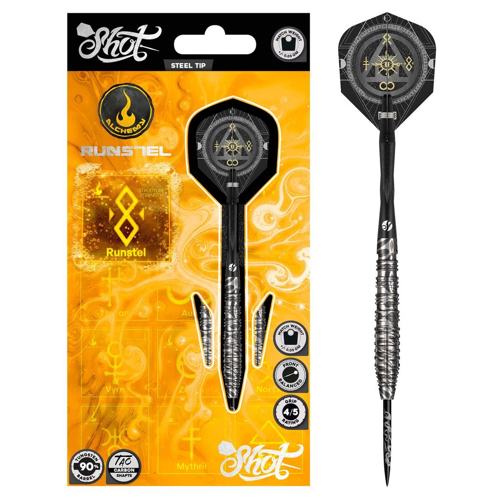 Shot Alchemy Runstel 90% Tungsten Barrels - Aussie Dart Supplies Online