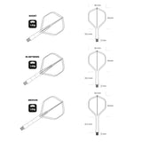 Shot Flight Deck One Piece Flight & Shaft System White