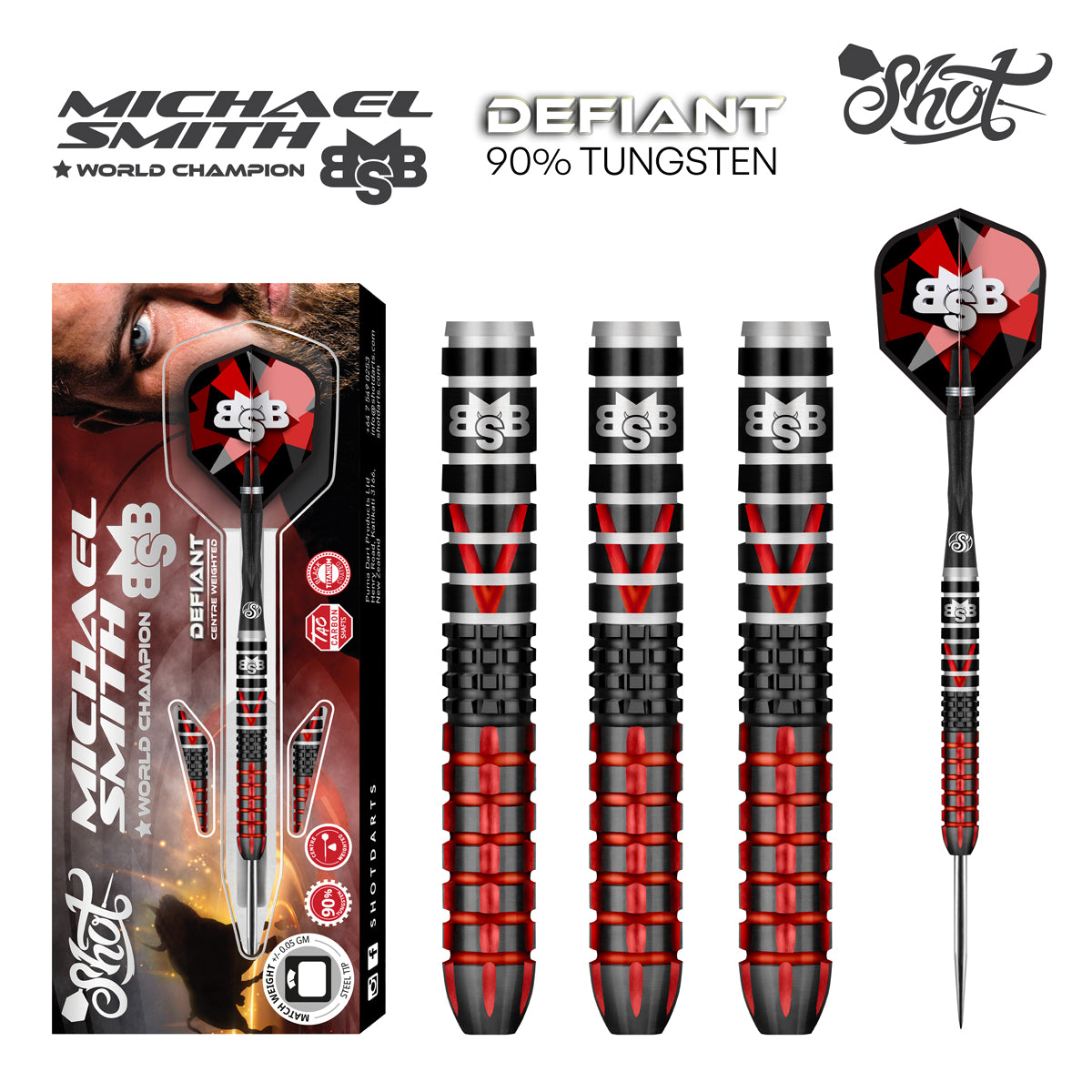 Michael Smith Defiant 90% Tungsten