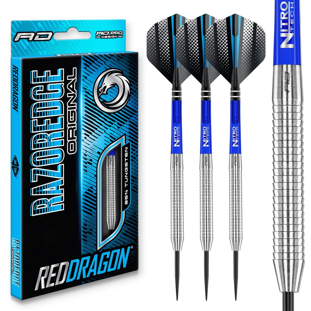 Red Dragon Razor Edge 85% Tungsten Darts Set - Aussie Dart Supplies Online