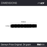 Gerwyn Price Blue Originals 90% Tungsten