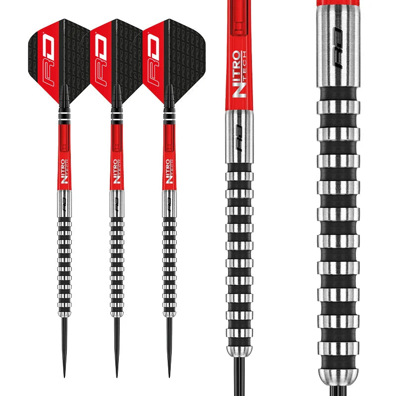 Red Dragon Javelin Black 85% Tungsten Darts Set - Aussie Dart Supplies Online
