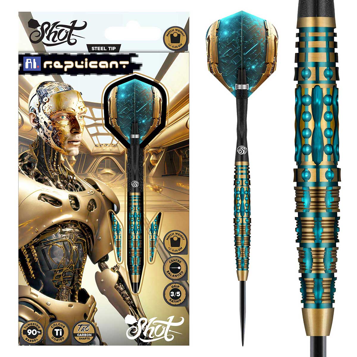 Shot AI Replicant 90%Tungsten - Aussie Dart Supplies Online