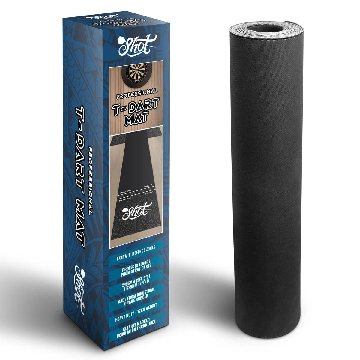 Shot Professional T Dart Mat - Aussie Dart Supplies Online