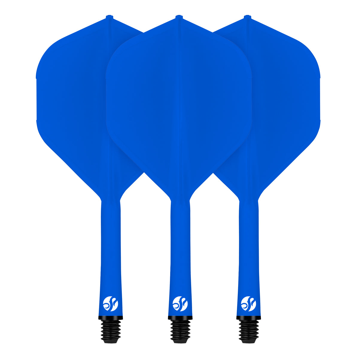 Flight Deck One Piece Dart Flight and Shaft System Blue
