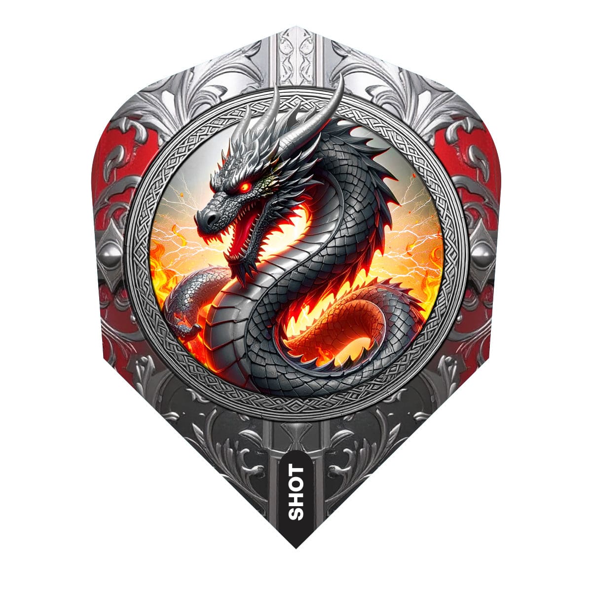 Future Knights The Dragon Dart Flight Set-Small Standard