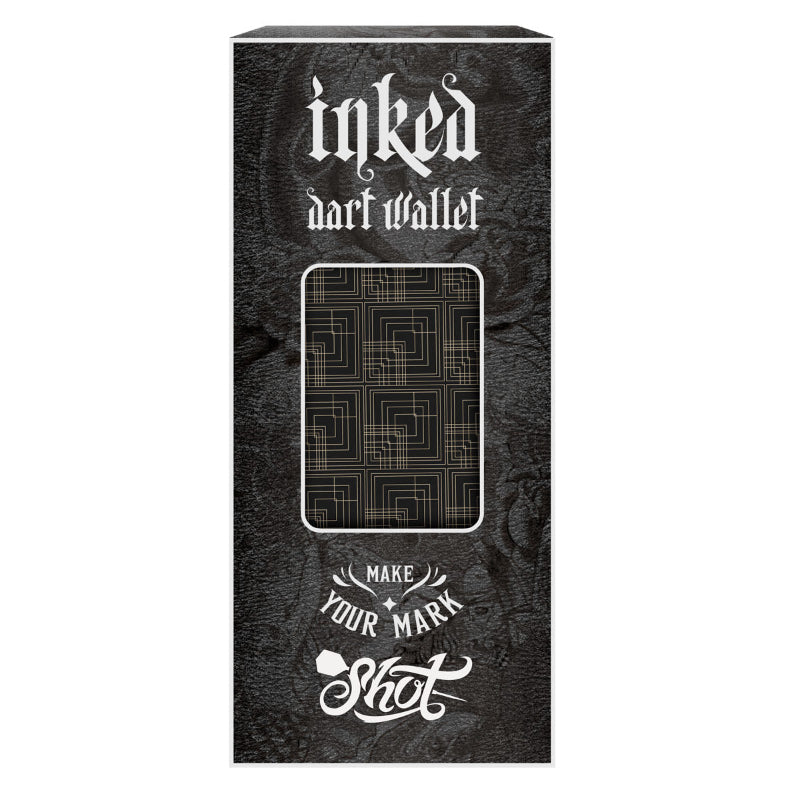 AI Mosiac Inked Dart Wallet