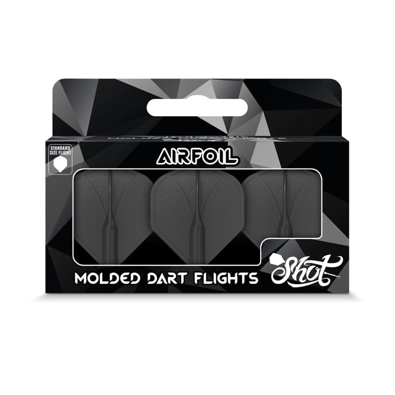 Shot Airfoil Molded Dart Flight Set