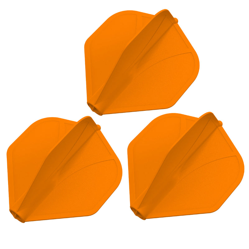 Shot Airfoil Molded Dart Flight Set Orange