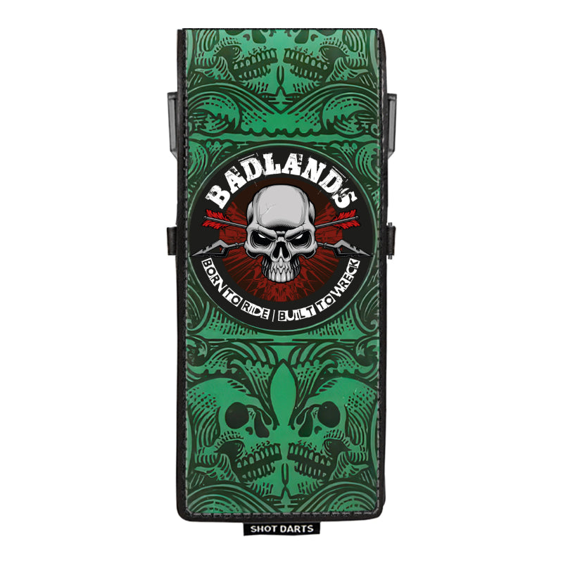 Shot Badlands Inked Dart Wallet Green
