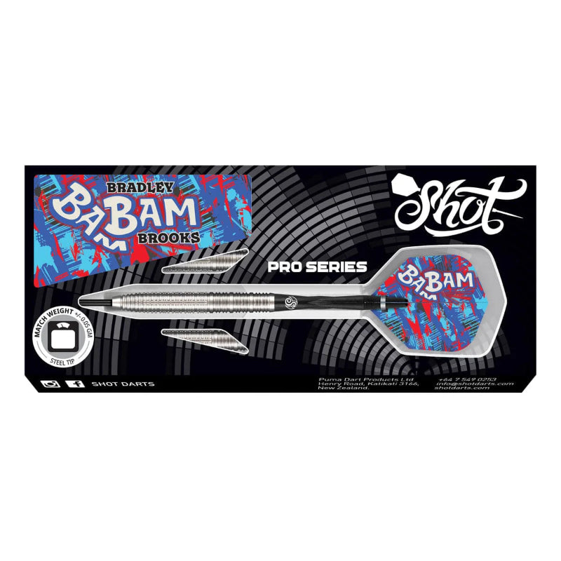 Shot Pro Series Bradley Brooks Gen 2 90% Tungsten Darts Set