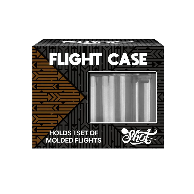 Shot Dart Flight Case Clear