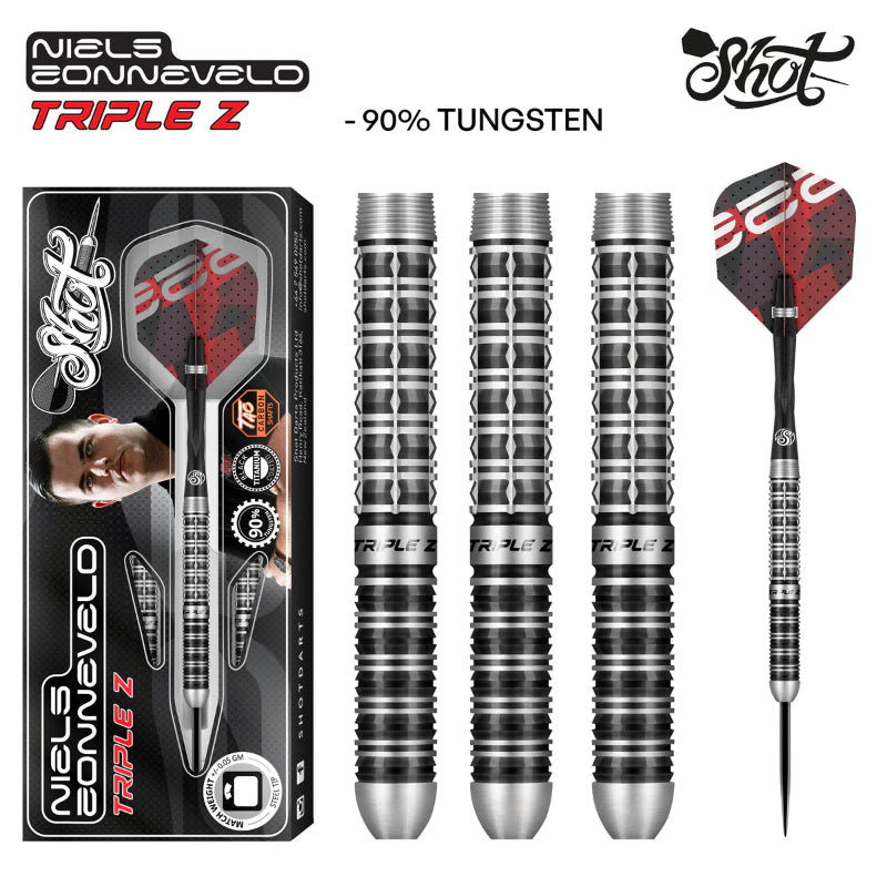 Shot Neil Zonneveld Triple Z 2.0 Steel Tip Darts