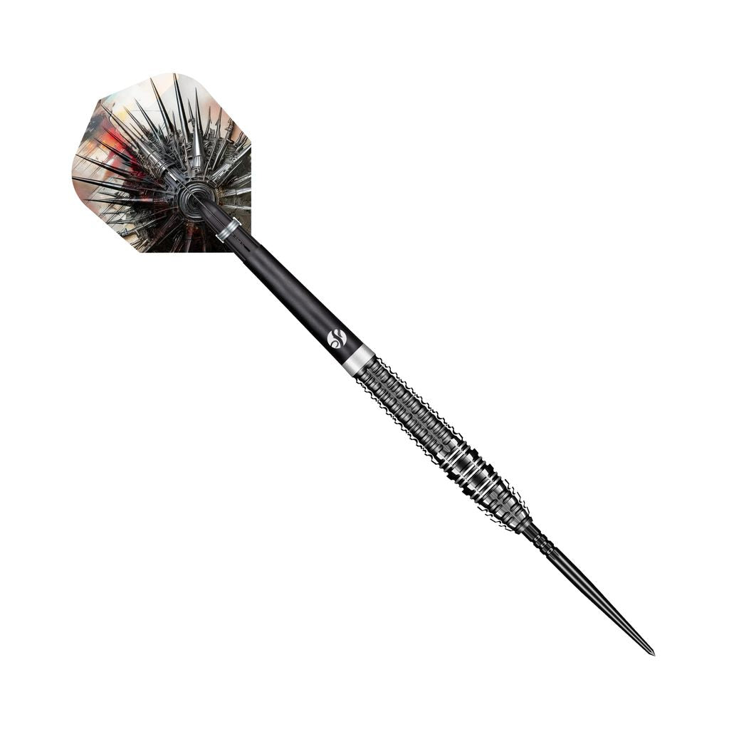 Gnarly Smasha Steel Tip Dart Set-90% Tungsten Barrels-Turbo Points