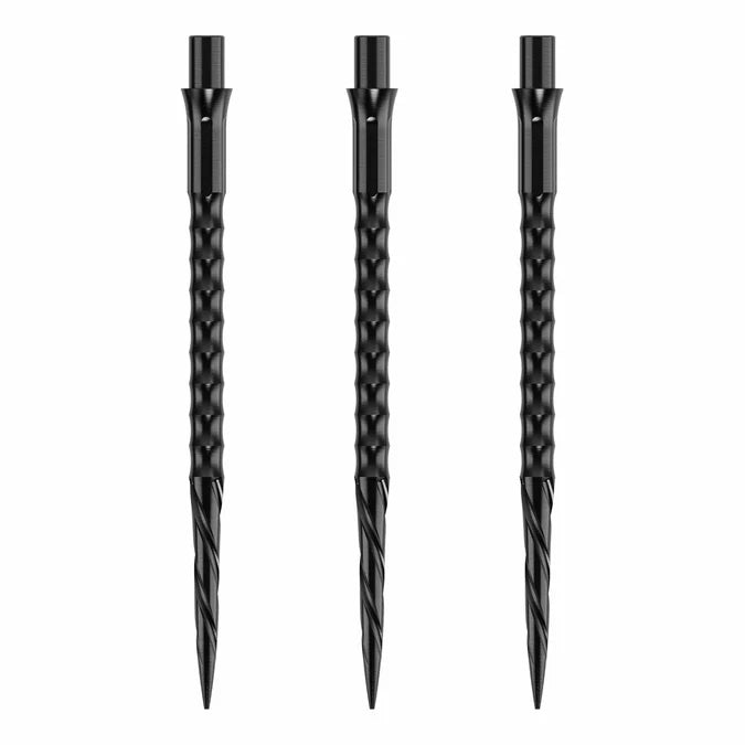 Caliburn EVO Replaceable Darts Points - Spiro - No Lip - Black