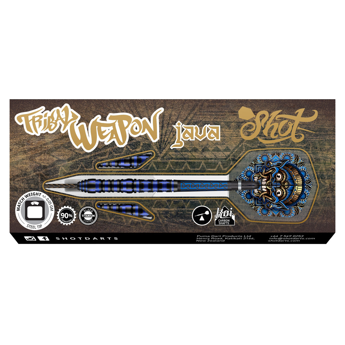 Tribal Weapon Java 90% Tungsten