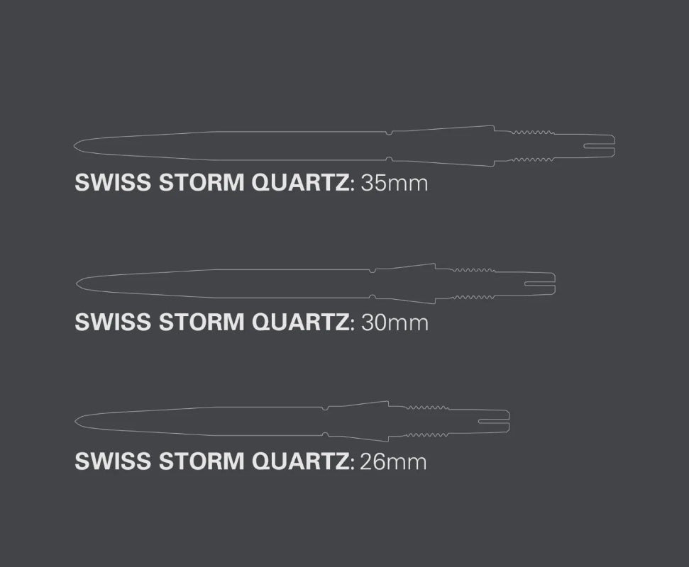 Target Swiss Storm Quartz Lengths