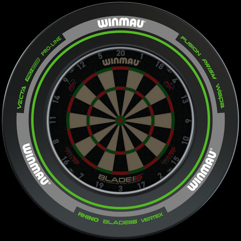 Winmau Advance Black/Green Surround