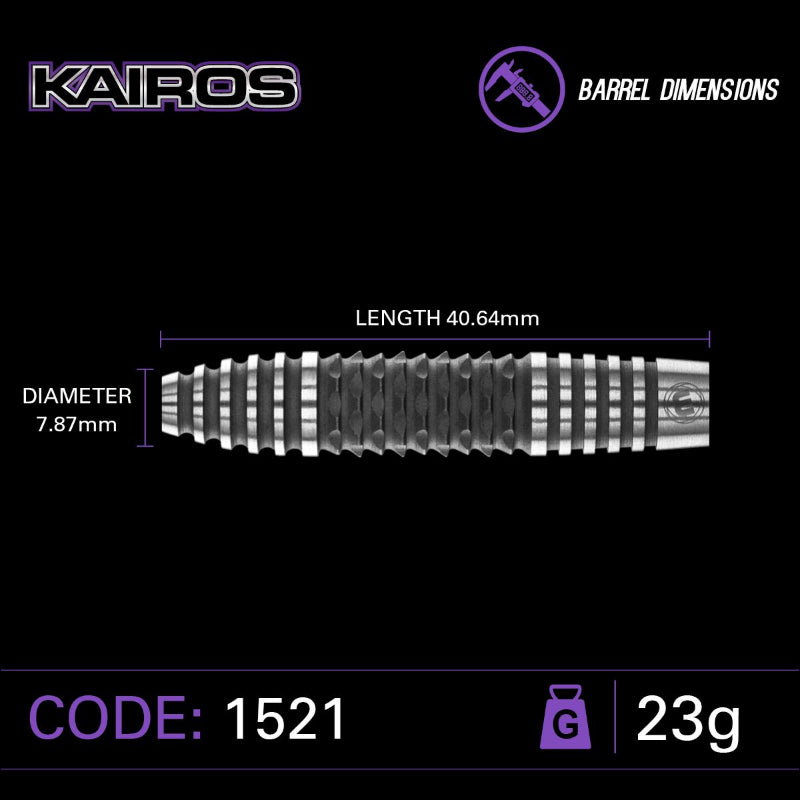 Winmau Kairos 1 90% Tungsten 23G Dart