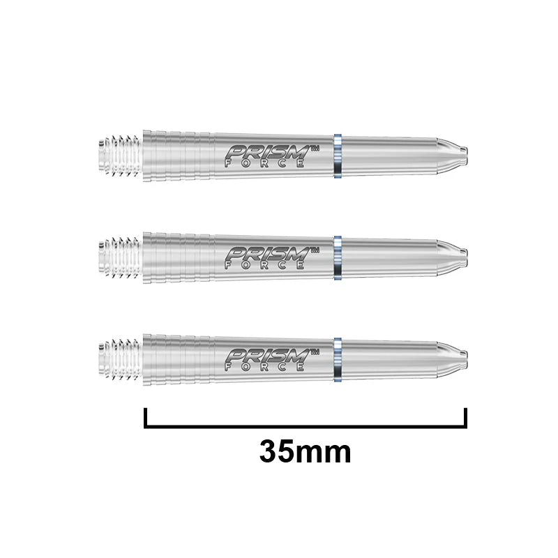 Winmau Prism Force Short White Shafts