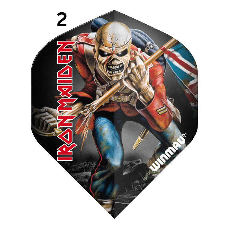 Winmau Rock Legends Iron Maiden Dart Flights Trooper