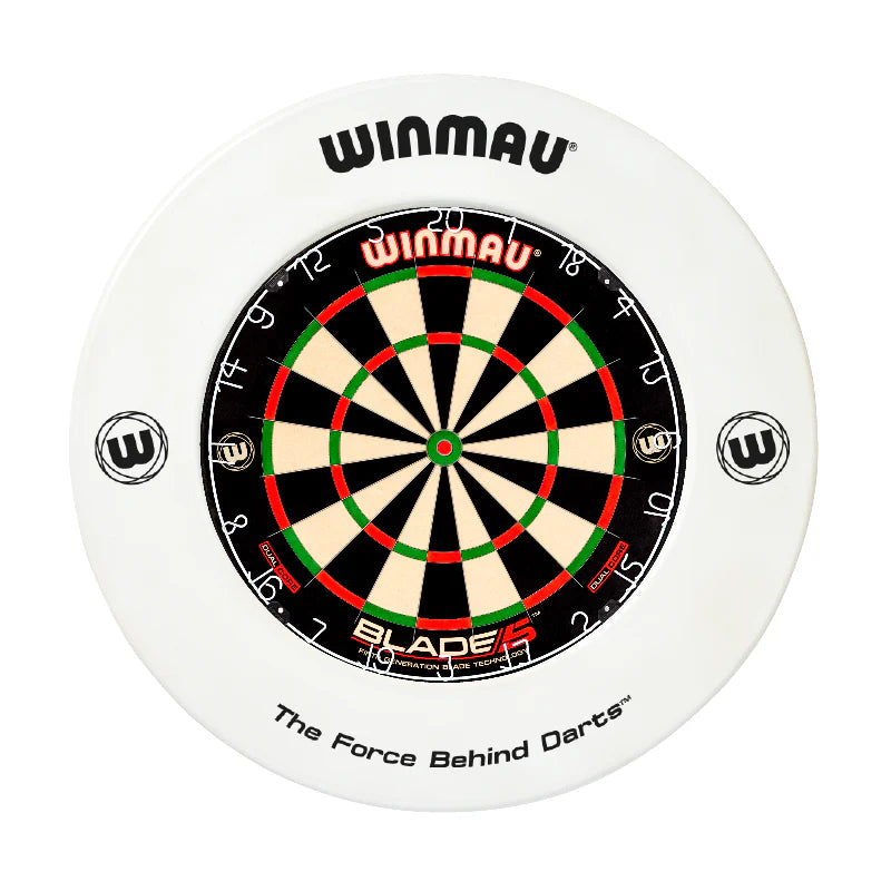 Winmau Dart Board Surround - White - Aussie Dart Supplies Online