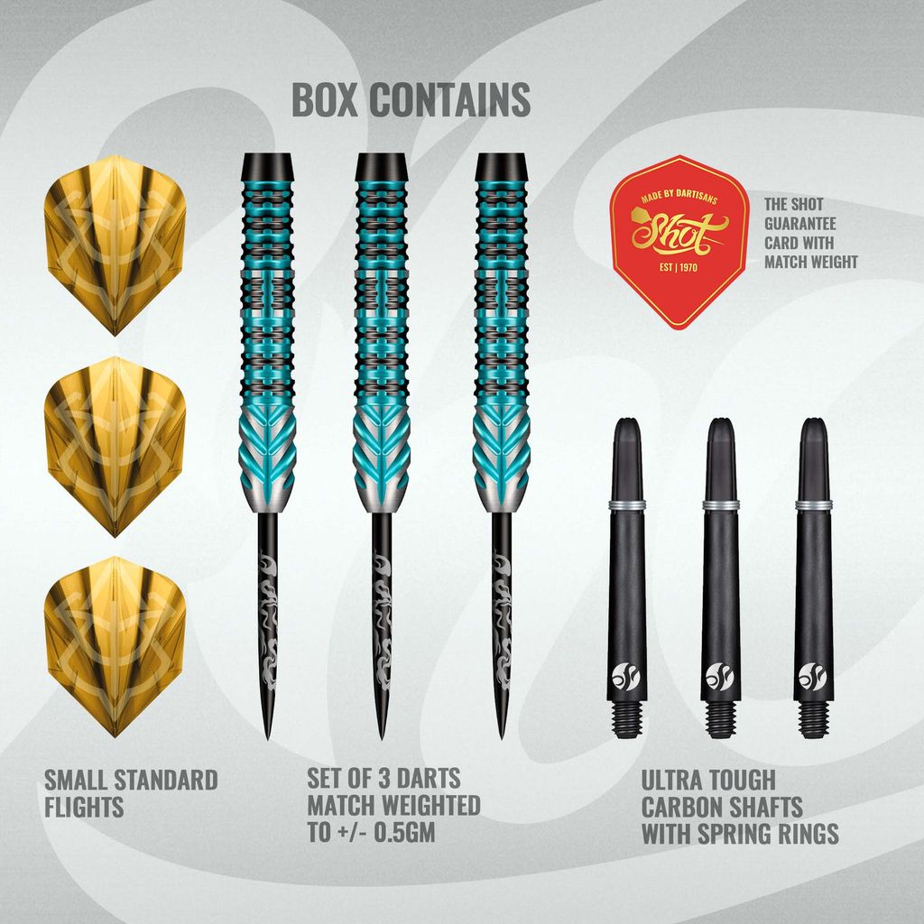 Shot Alchemy Volta 90% Tungsten Barrels - Aussie Dart Supplies Online