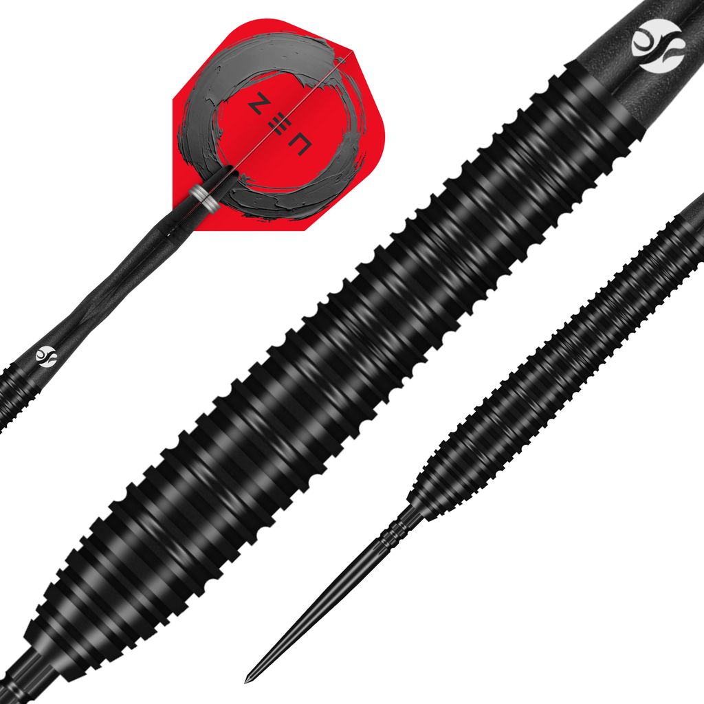 Zen Torpedo Steel Tip Dart Set-90% Tungsten Barrels