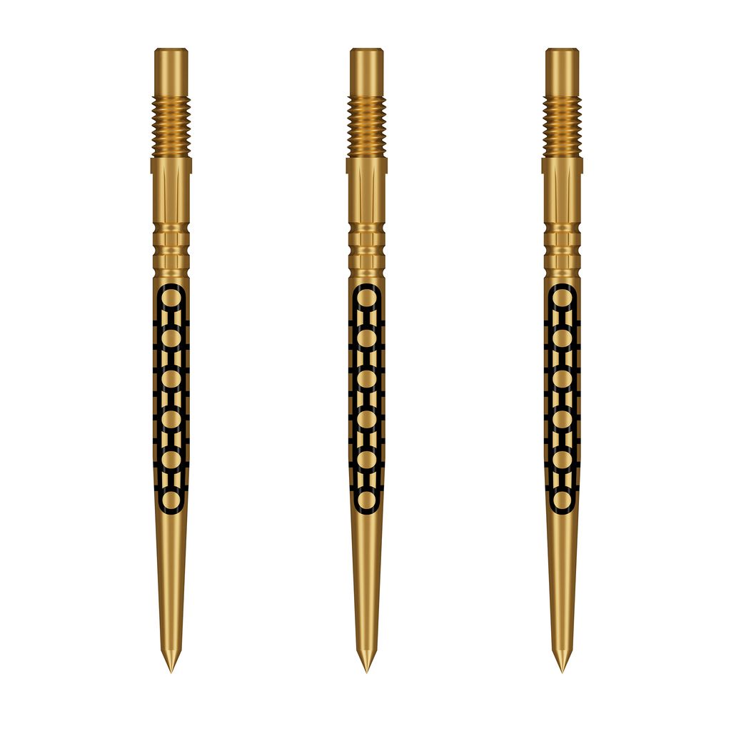 Goths Turbo Dart Points-Gold