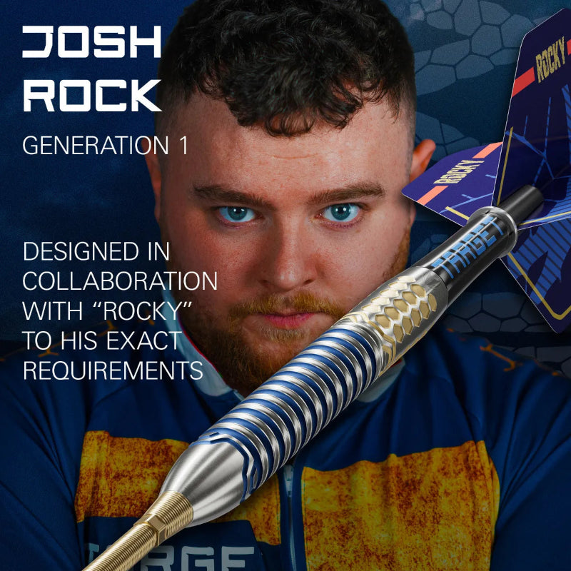 Target Josh Rock G1 SP 90% Tungsten steel tip darts set
