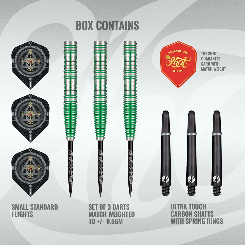 Shot Alchemy Mythril 90% Tungsten Barrels - Aussie Dart Supplies Online