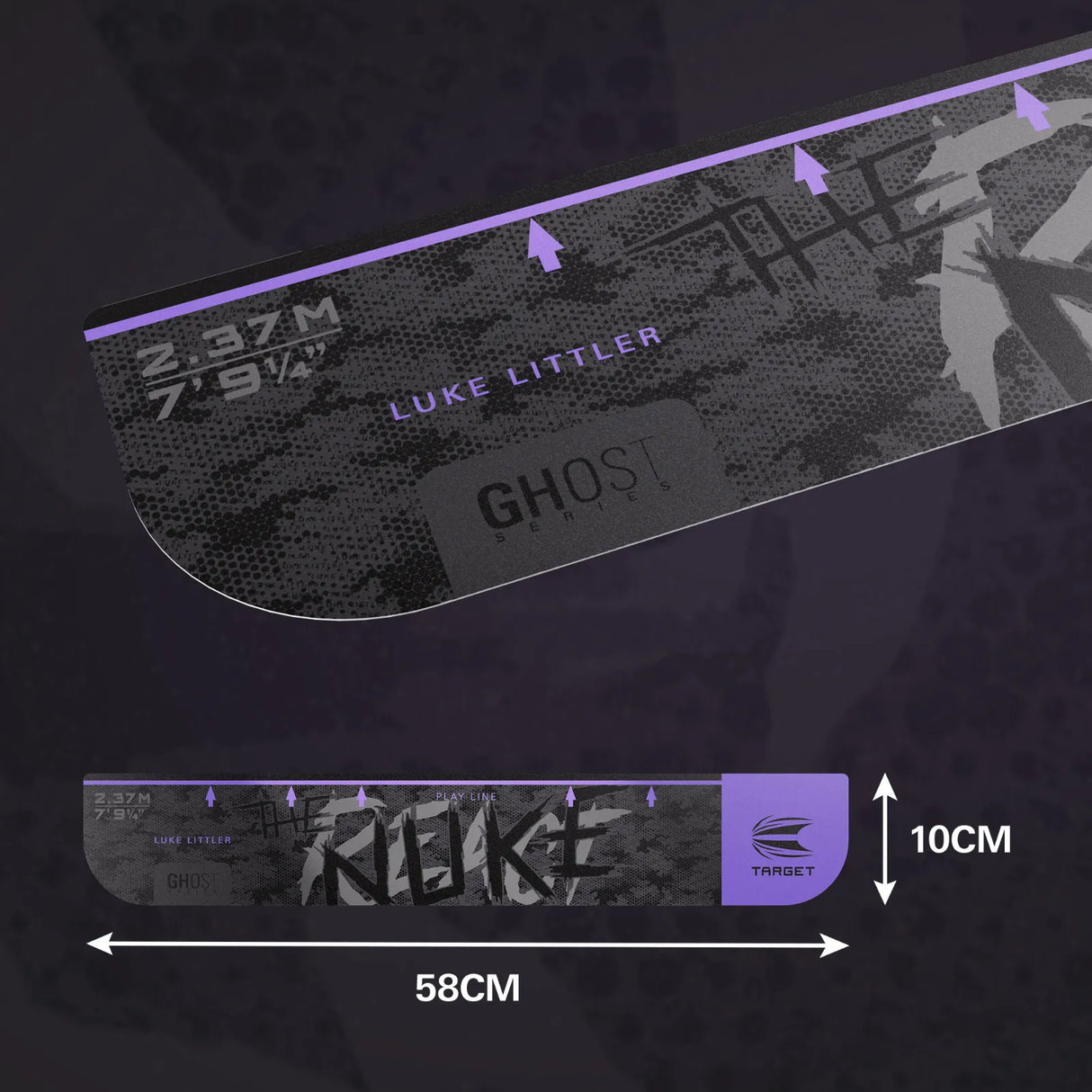 Luke Littler Ghost Throw Line