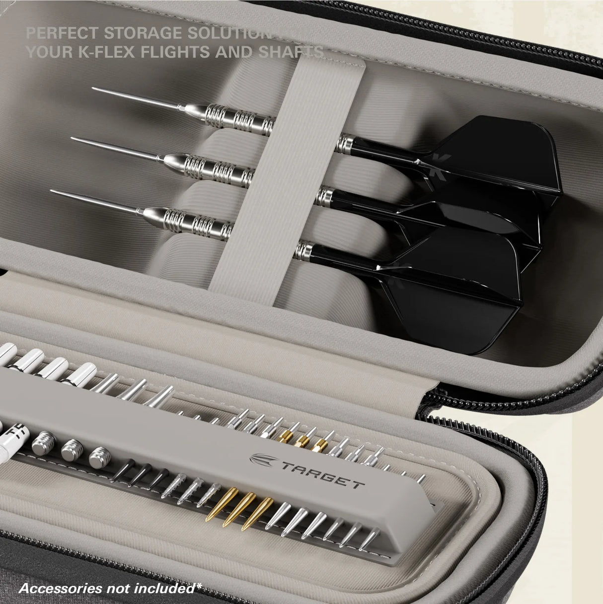 Target Darts Boa Case Grey Darts Wallet Storage