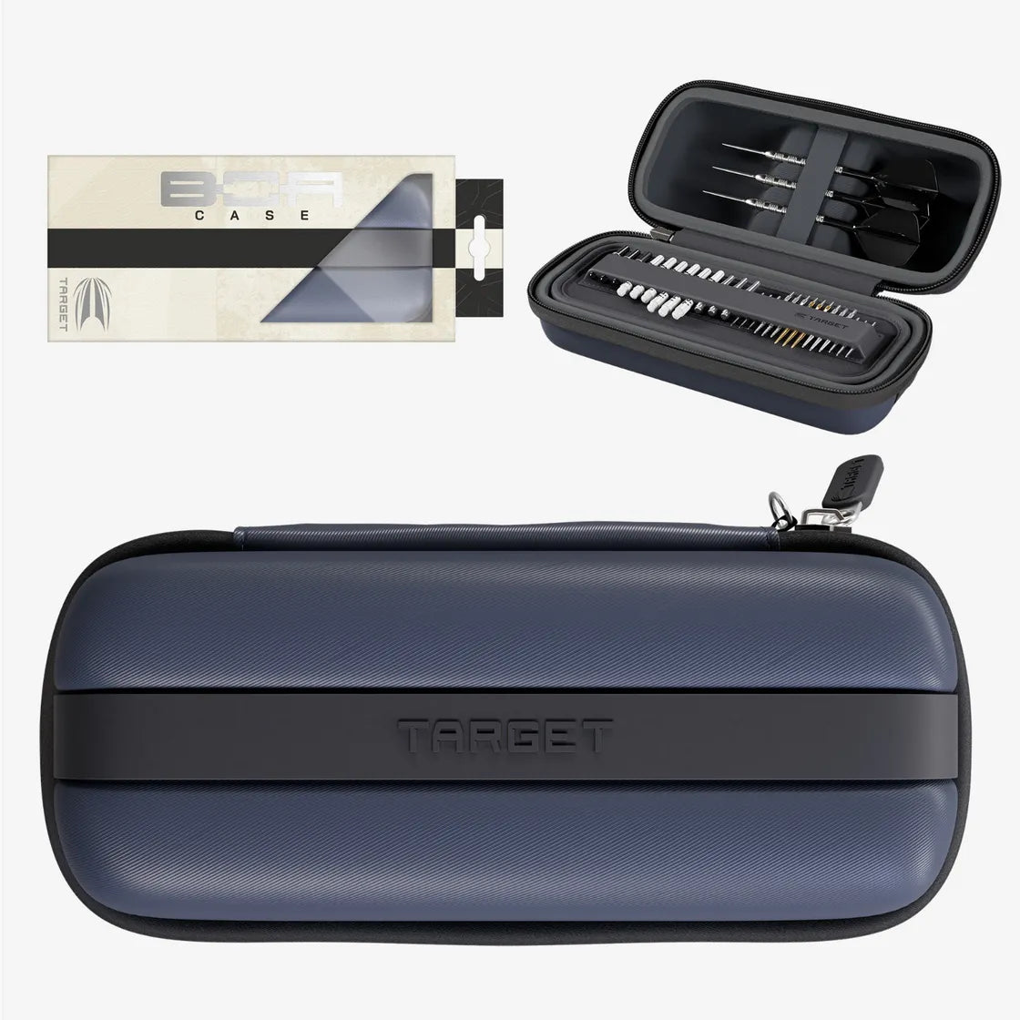 Target Darts Boa Case Navy Darts Wallet
