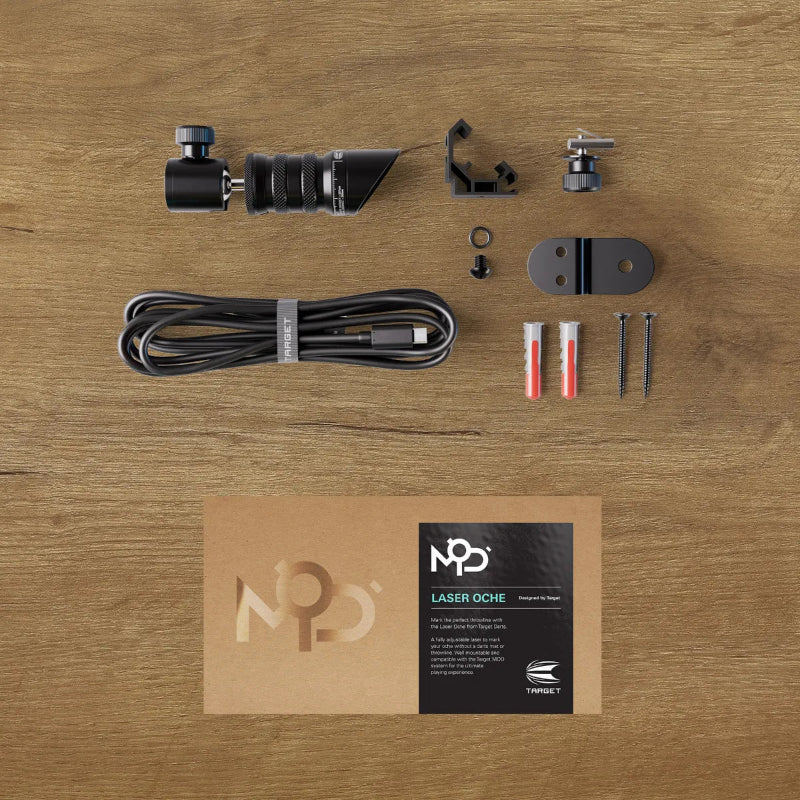 Target Darts Laser Oche Contents