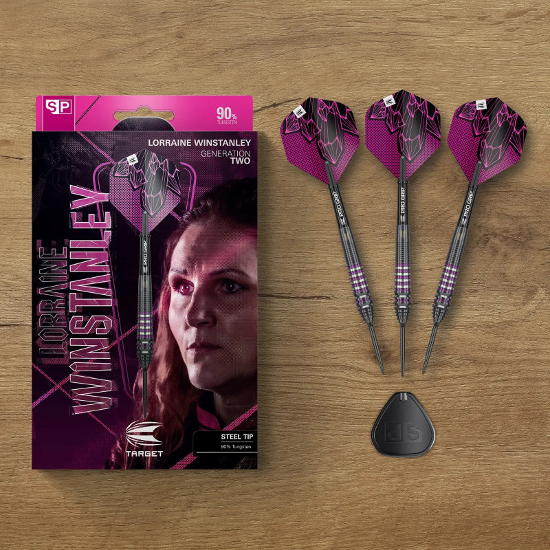 Target Lorraine Winstanley Gen2 90% Tungsten SP Steel Tip Darts Set