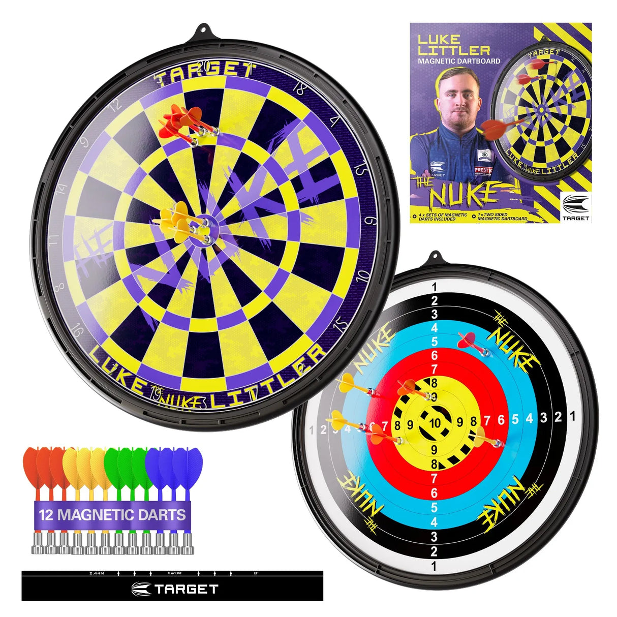 Luke Littler Magnetic Dartboard Set - Aussie Dart Supplies Online