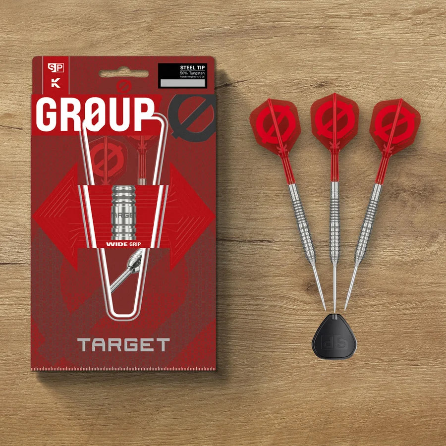 Target GROUP O 01 Steel Tip Darts - Aussie Dart Supplies Online